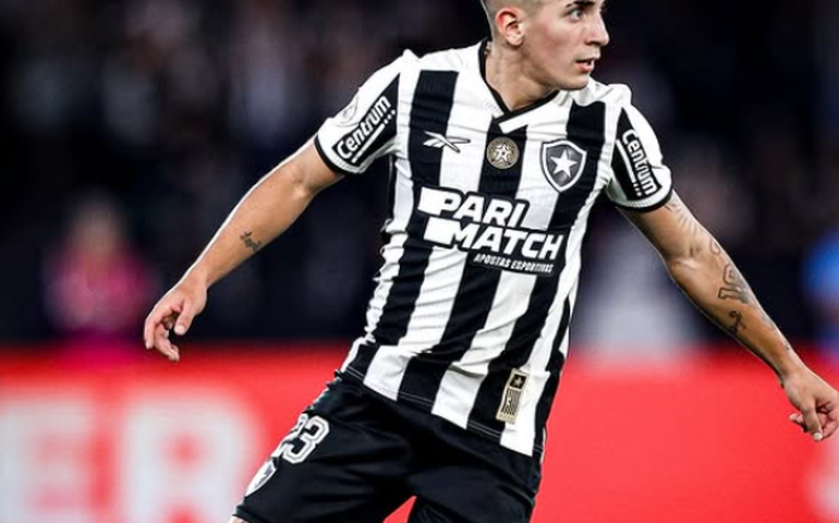 Reforço do Lyon, argentino Almada se despede do Botafogo: 'Foi incrível'