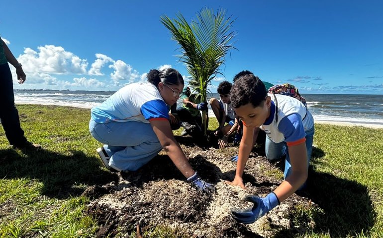 Projeto “Se tem Coqueiro tem Cuidado” é lançado no Pontal da Barra