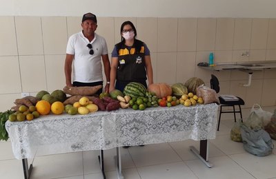 Alimentos adquiridos pelo PAA chegam à Olivença