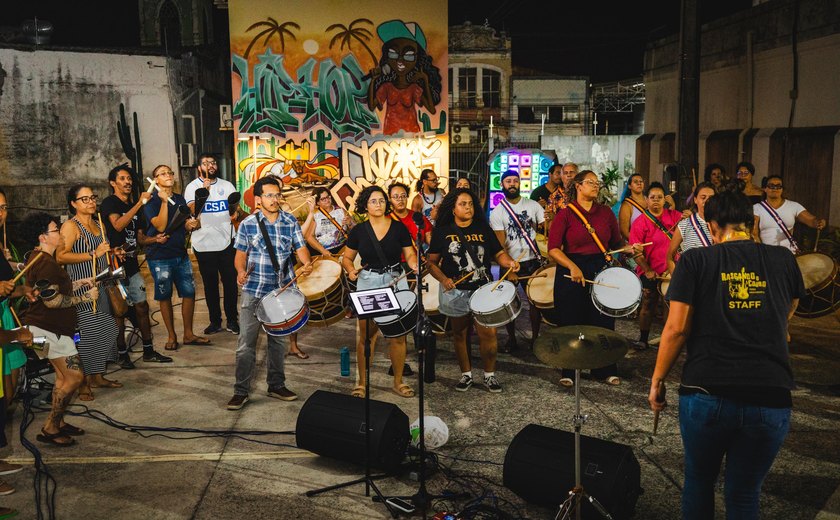 Coletivo Rock Maracatu realiza ensaio aberto nesta segunda (20) no Teatro Deodoro