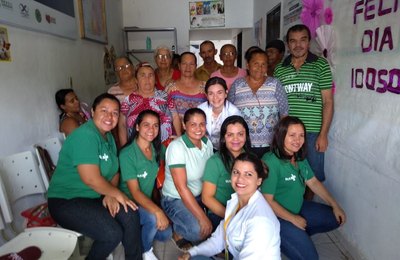 Unidades Básicas de Saúde de Santana do Mundaú promovem atividades em alusão ao Dia do Idoso 