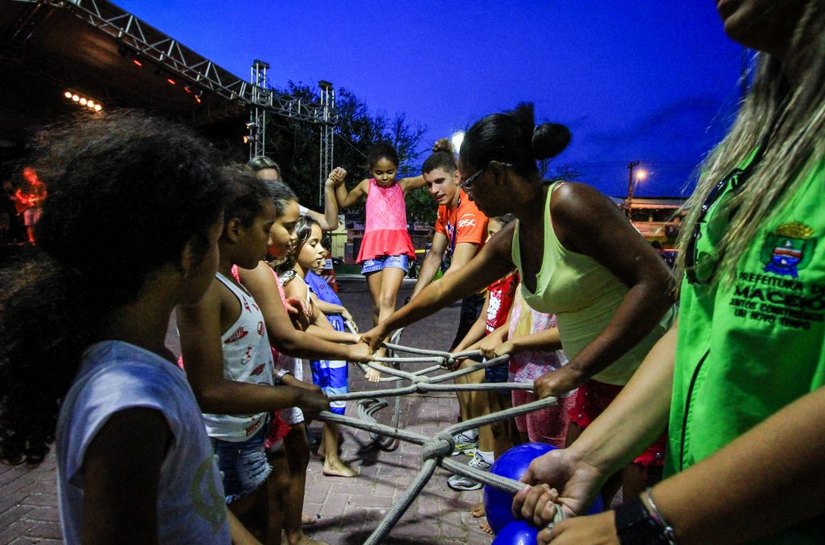 Cultura, lazer e esporte tomam conta da Praça da Faculdade