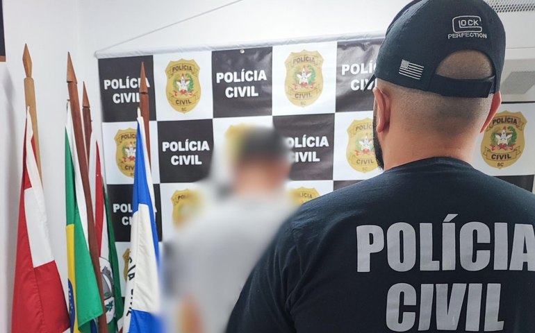 PC prende em Santa Catarina foragido acusado de tráfico de drogas em Alagoas
