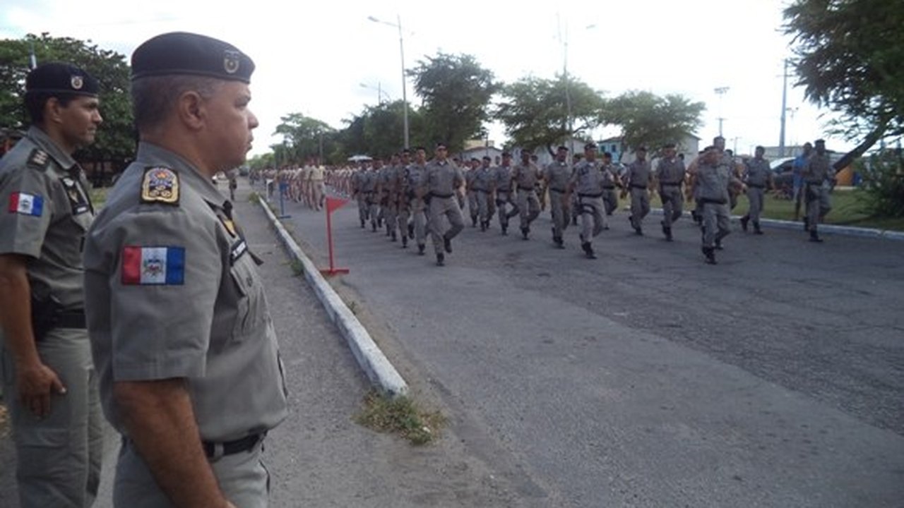 Polícia Militar prepara corporação para o desfile de 7 de Setembro