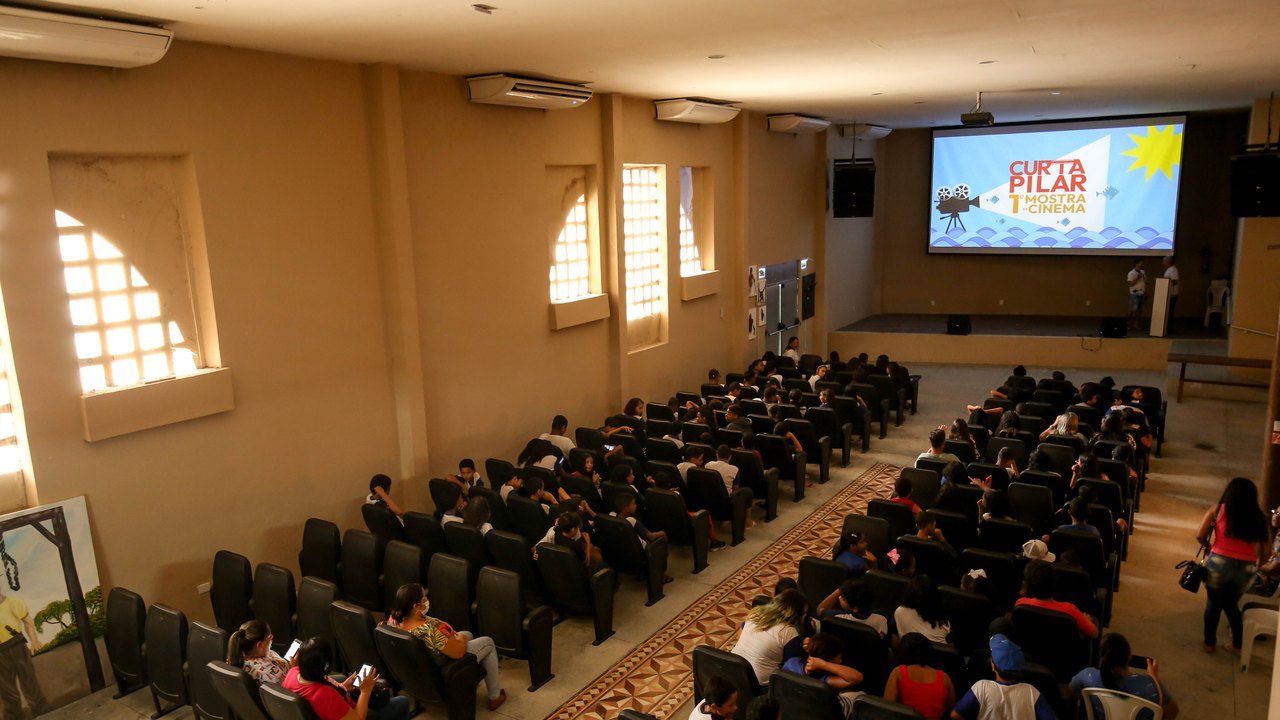 Mostra Curta Pilar: estudantes da rede pública prestigiam filmes em mostra infantil
