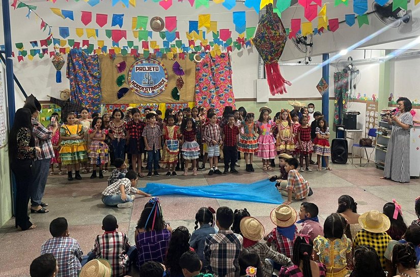 Projeto Nordestinidade resgata tradição junina em escola municipal
