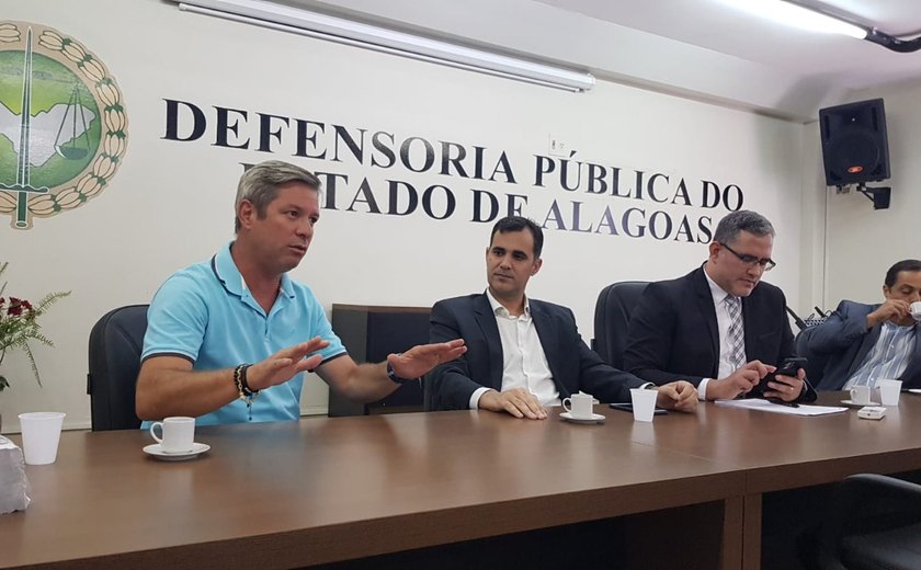 Defensoria vai a Brasília acompanhar situação de alagoanos detidos