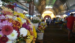 Flores no mercado