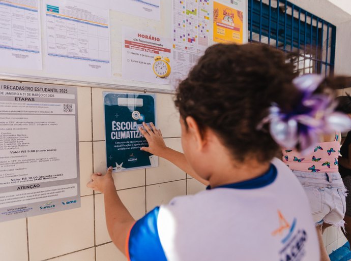 Escola Municipal Floriano Peixoto recebe selo 100% climatizada