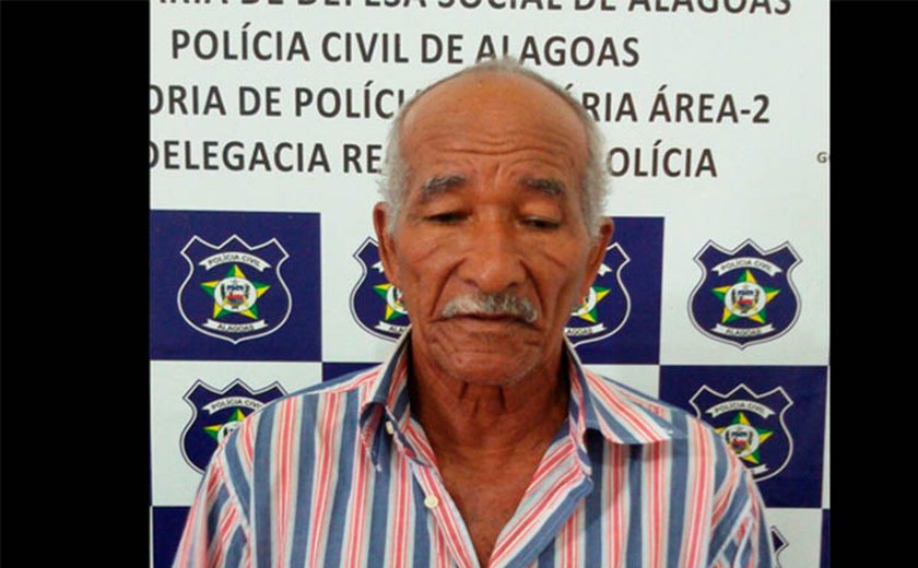 Polícia Civil prende idoso acusado de estupro em Coruripe