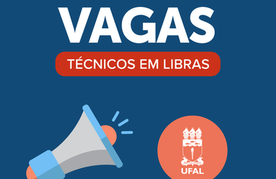 Seleção de técnicos em Libras inscreve até sexta-feira
