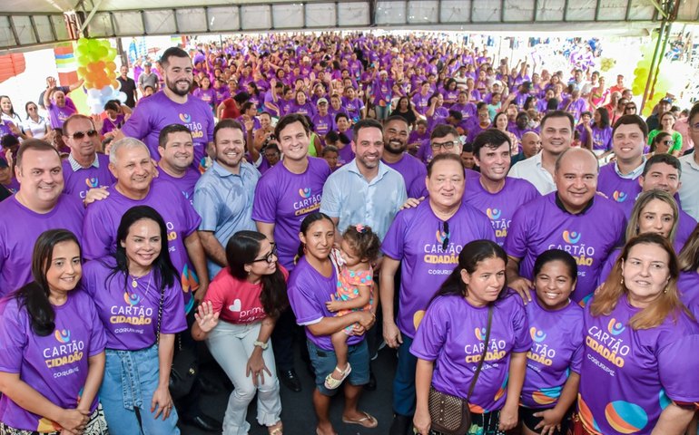 No aniversário de Coruripe, prefeitura lança programa de distribuição de renda