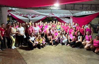 Saúde de Santana do Mundaú encerra mês das mães com grande aulão de dança