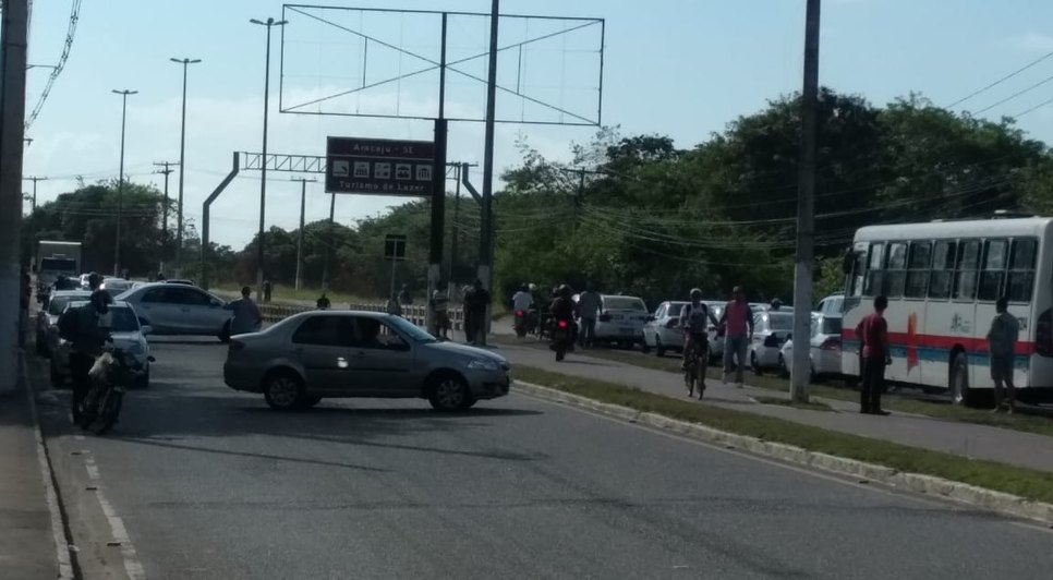 bloqueio São Cristóvão