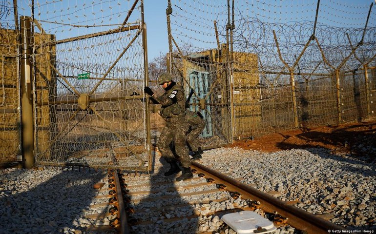 Coreia do Sul disparou tiros de advertência após norte-coreanos violarem fronteira