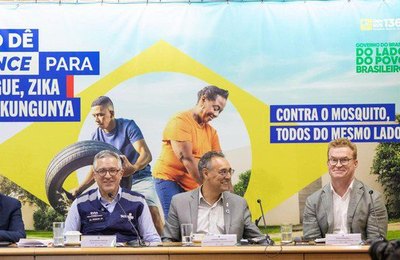 Com 30% dos municípios em alerta, governo lança campanha nacional de combate às arboviroses