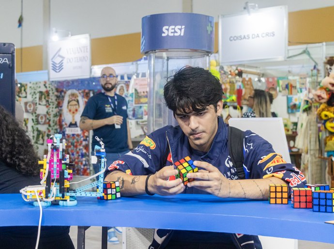 Sesi e Senai apresentam soluções do programa Cidade do Amanhã na Feira dos Municípios Alagoanos