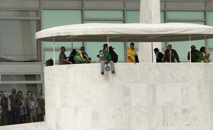 Ato golpista em Brasília