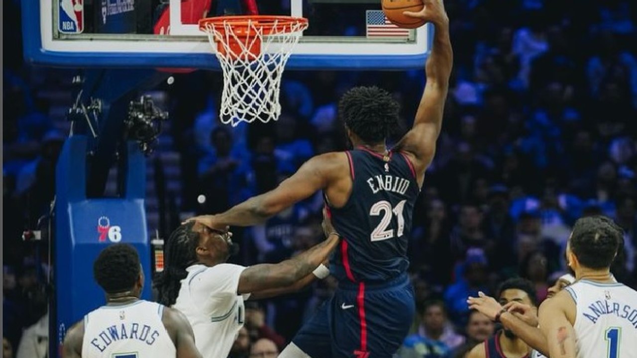 Embiid vence duelo contra Jokic, e os Sixers batem os Nuggets na NBA