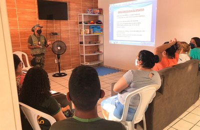 Equipe do Abrigo Institucional de Coruripe participa de capacitação sobre Primeiros Socorros