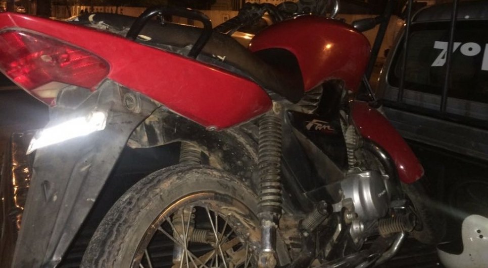 moto roubada
