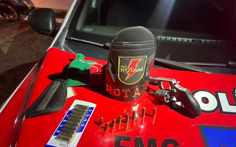 Polícia Militar apreende armas e drogas no interior de Alagoas