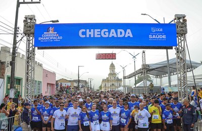 Corrida da Emancipação reúne 1.200 participantes e fortalece comemorações dos 140 anos de São José da Laje
