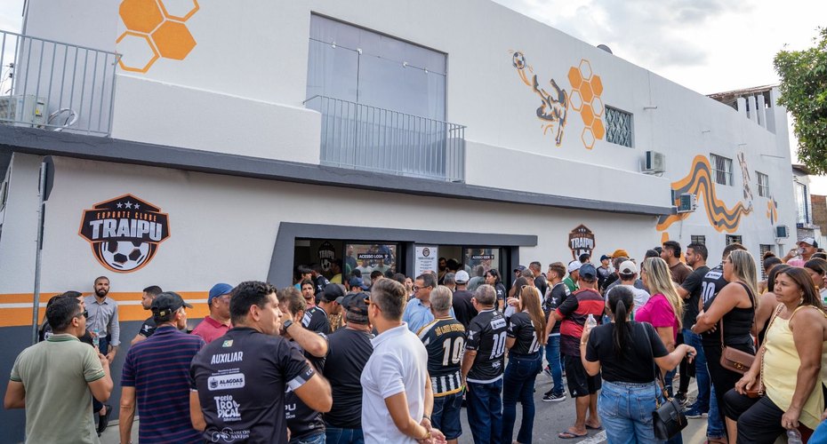Esporte Clube Traipu inaugura sede administrativa e loja oficial do clube
