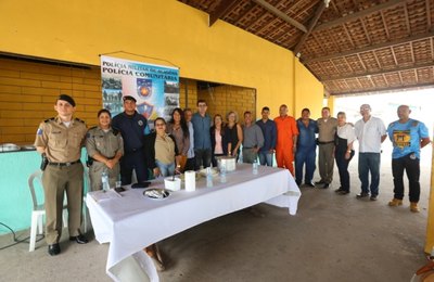 Marechal: Conselho Comunitário de Segurança vai atuar junto com a Base Comunitária da PM