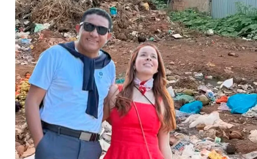 Fotos da ex-primeira-dama em Paris viralizam após comparações com ruas esburacadas de Palmeira