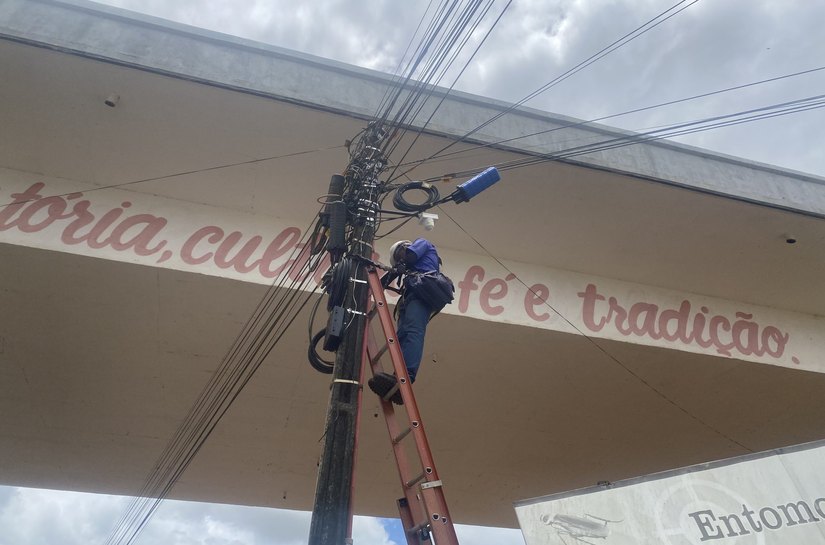 Prefeitura de Palmeira instala mais 130 câmeras na cidade e amplia sistema de videomonitoramento