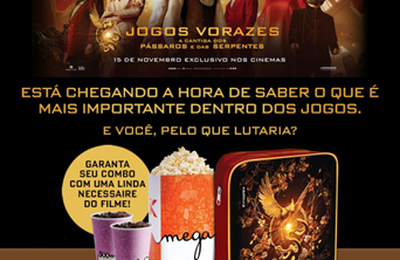 Kinoplex anuncia ação promocional exclusiva para ‘’Jogos Vorazes: A Cantiga dos Pássaros e das Serpentes’’
