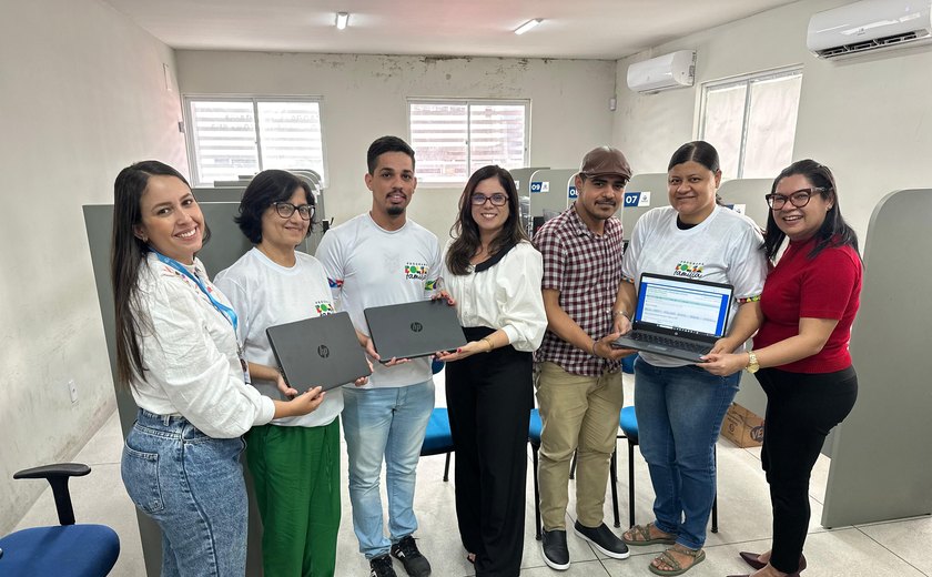 Arapiraca realizará, nesta quarta (24), a entrega de nove notebooks aos CRAS do município