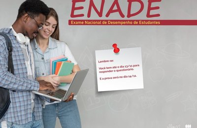 Inscritos no Enade devem preencher questionário até sábado