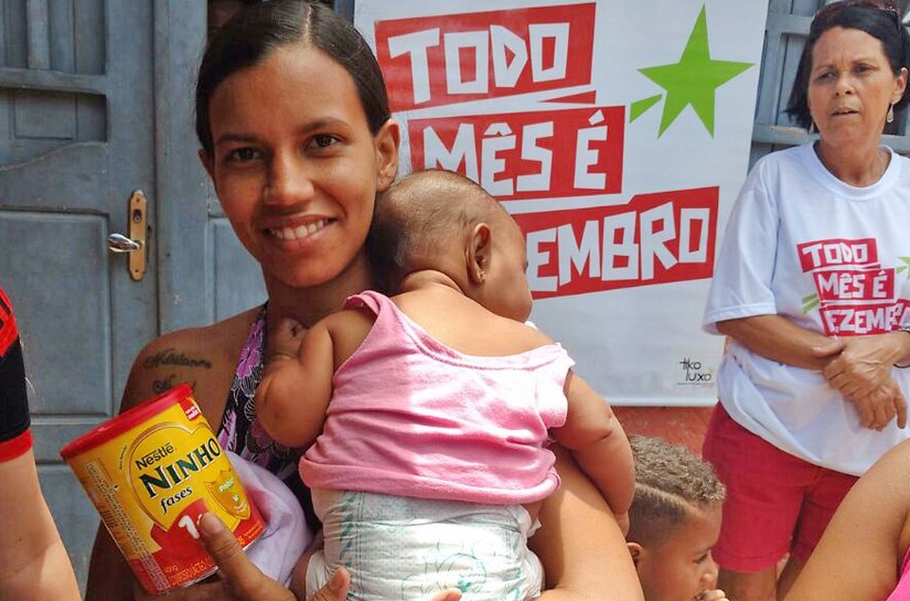 Fiea entrega latas de leite arrecadadas durante a décima edição Sempex