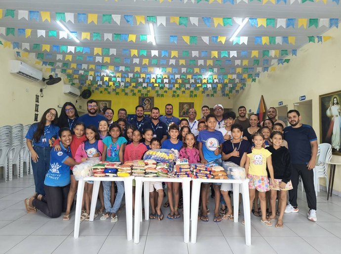 Colaboradores da Conasa Águas do Sertão arrecadam mais de meia tonelada de alimentos na campanha Junho Solidário