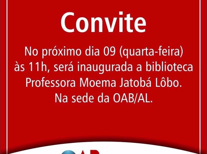 Biblioteca Professora Moema Jatobá Lôbo será inaugurada nesta quarta (9)