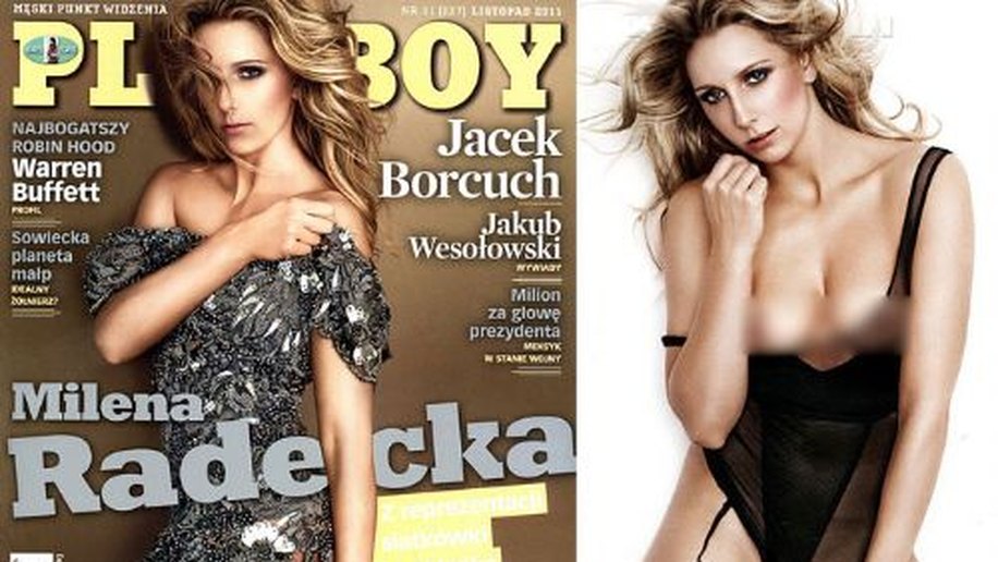 Jogadora de vôlei da seleção da Polônia sai na capa da Playboy
