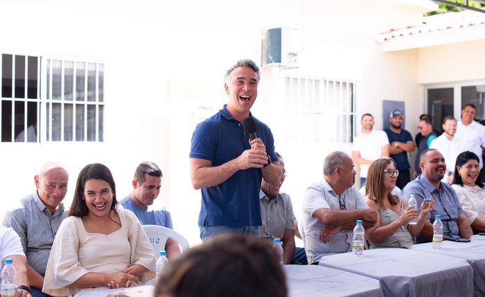 Rafael Brito em visita a São José da Tapera