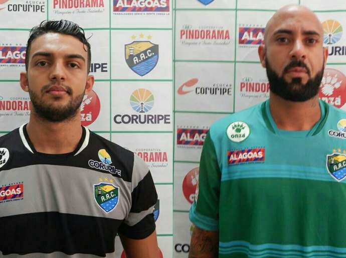 Coruripe se reforça com as contratações de mais um goleiro e um zagueiro