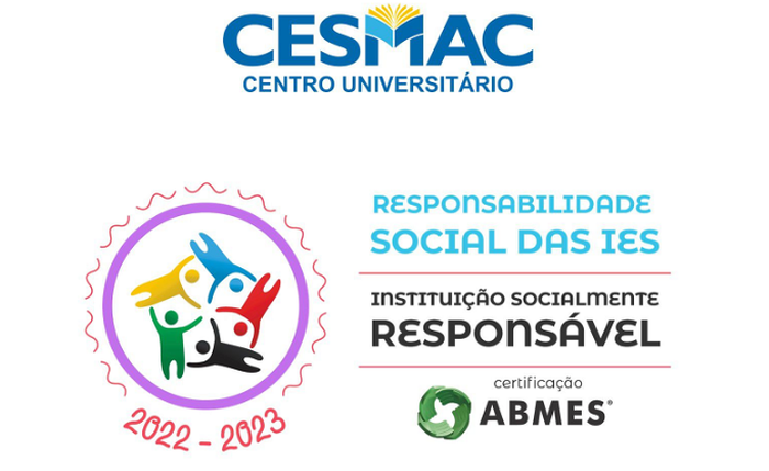 Cesmac conquistou mais uma vez o Selo de Instituição Socialmente Responsável Cesmac conquistou mais uma vez o Selo de Instituição Socialmente Responsável