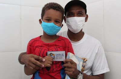 Coruripe já vacinou mais de mil crianças contra a Covid-19