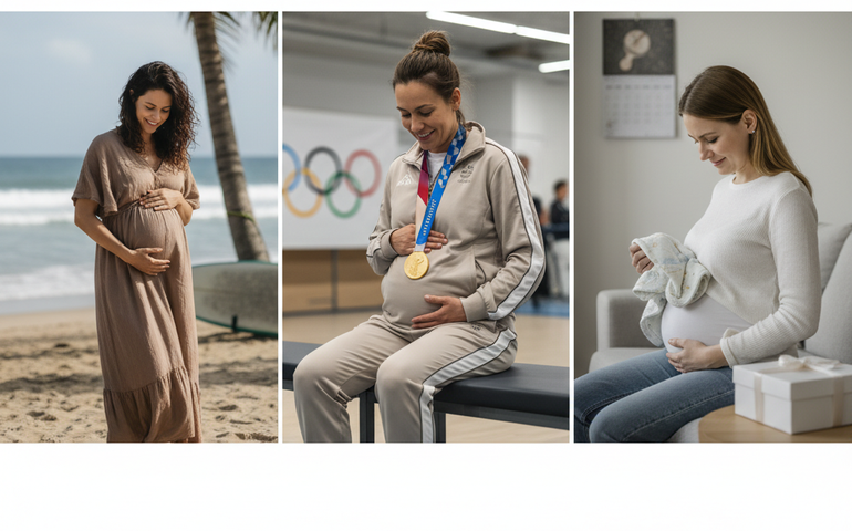 De estrela do RBD a medalhista olímpica: saiba quais famosas esperam filhos em 2026