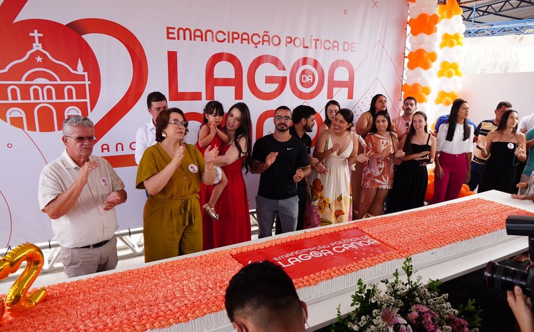 Lagoa da Canoa comemora 62 anos de emancipação com inauguração e shows musicais