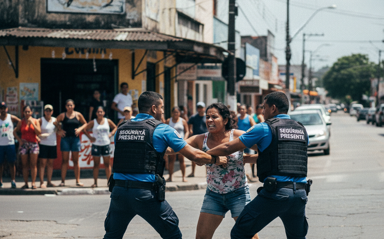 Mulher que agrediu policiais em Japeri tem prisão preventiva decretada