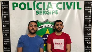 dupla tentando fraudar / Foto: SSP/SE
