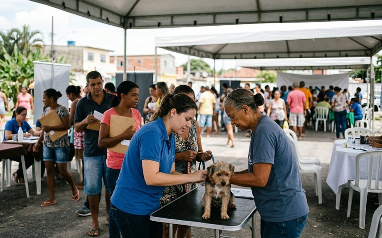 Unig realiza mutirão gratuito com emissão de documentos, orientação sobre IRPF e castração de pets na Baixada Fluminense