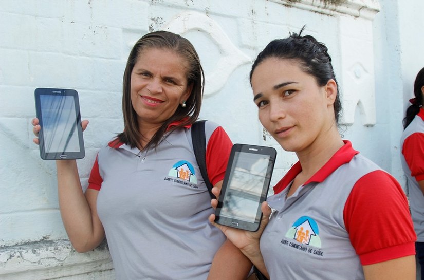 Marechal: com uso de tablets, agentes de saúde vão monitorar vacinas