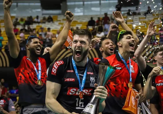 Sesi Bauru conquista título da Superliga masculina de vôlei 2023/2024