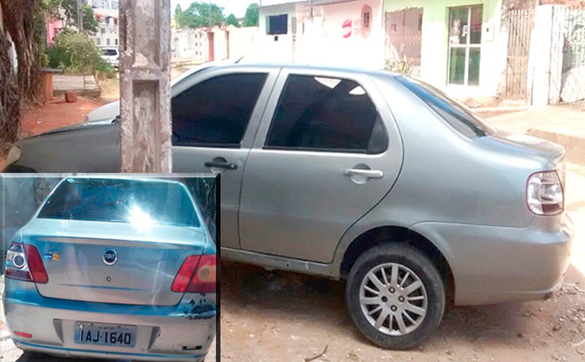 Deic localiza carro que foi usado em assalto